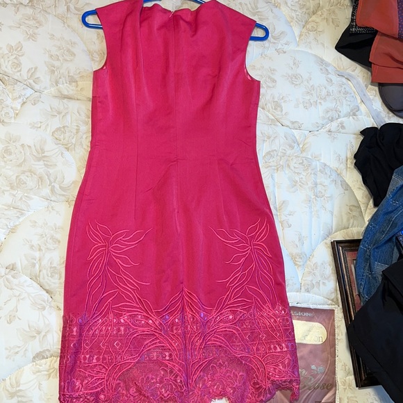 Unbranded pink mini dress. US 6. - Picture 3 of 10